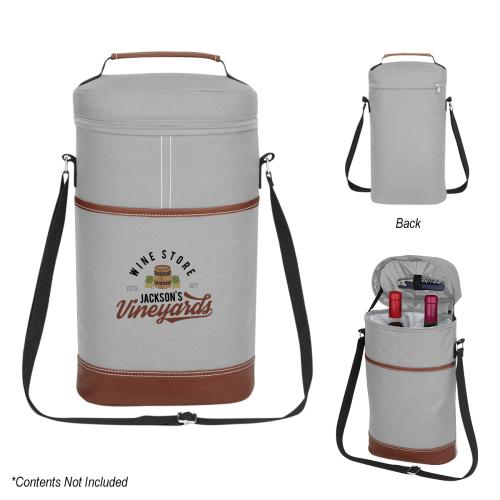 Bags - Cooler Bags - Lunch Bags - DuetChill Wine Tote - Classy Cooler Bag