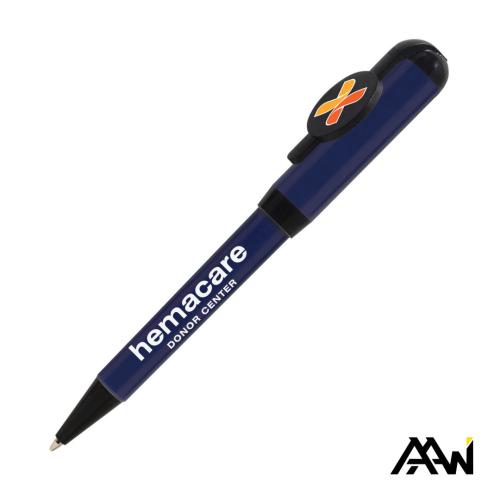 Pens & Writing - Ballpoint Pens - Jumbo VividPrint™ Billboard Twist Pen - Black Accent