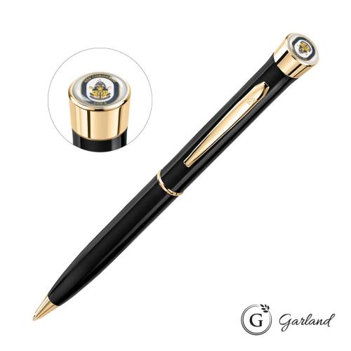 Pens & Writing - Ballpoint Pens - Garland&reg; Patriot Ballpoint Twist Pen - Gold Accent