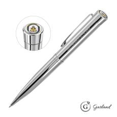 Garland&reg; Executive Signature Emblem Twist Pen - Chrome - New Additions