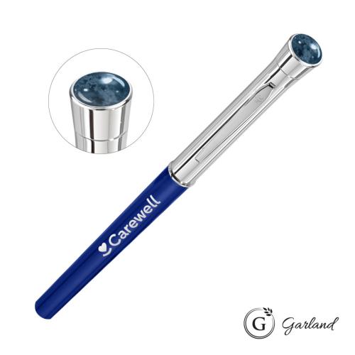 Pens & Writing - Metal Pens - Garland&reg; Monogram Aura Empire Felt Tip Pen - Chrome Accent