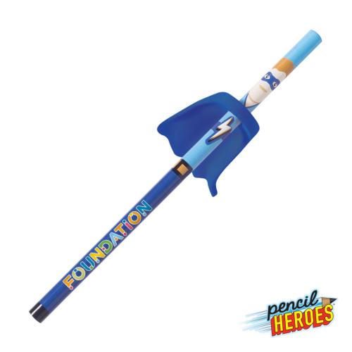 Pens & Writing - Pencils - Pencil Heroes®  Superhero Series Male w/Cape Pencil