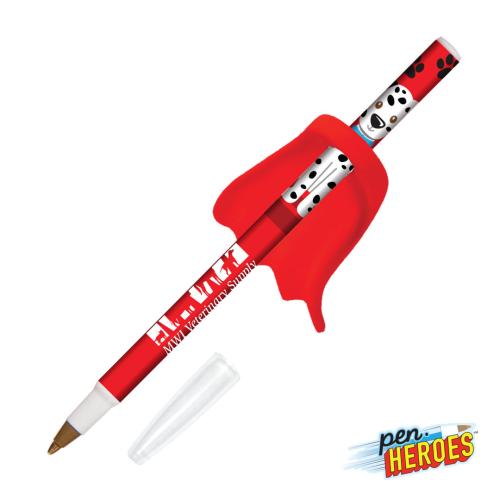 Pens & Writing - Ballpoint Pens - Pen Heroes&trade; Pet Series dog w/Cape Pen
