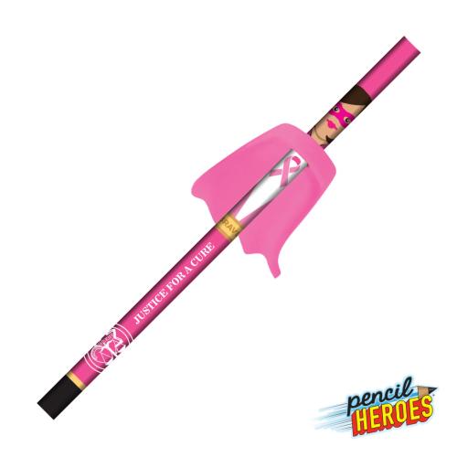 Pens & Writing - Pencils - Pencil Heroes® Awareness Series w/Cape Pencil