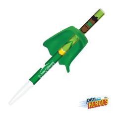Pen Heroes&trade; Awareness Series Female w/Cape Pen - Plastic Pens