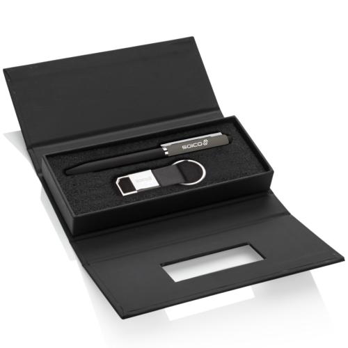 Pens & Writing - Gift Sets - Elegance Trio Pen & Keyring Set in Luxe Box