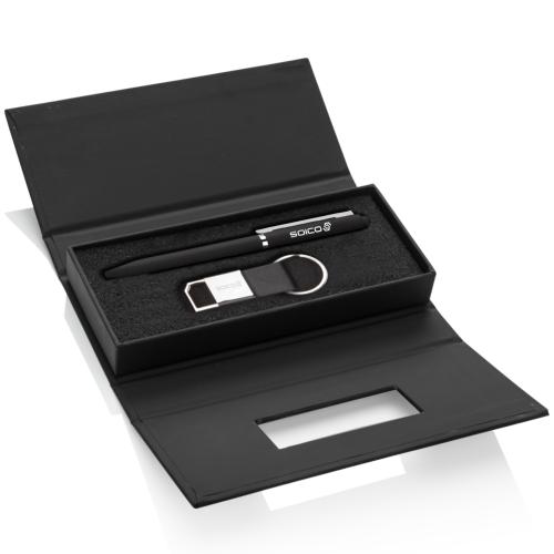 Pens & Writing - Gift Sets - Elegance Trio Pen & Keyring Set in Luxe Box