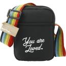 EcoRainbow Crossbody Tote Bag