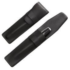 Elegance Black Leatherette Pen Case - Pens & Writing