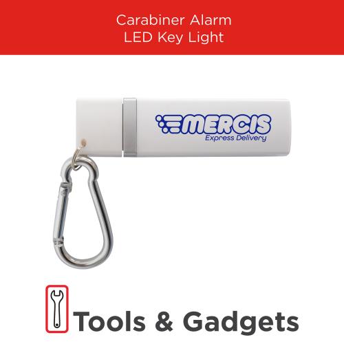 Auto & Tools - Keychains - Best Buddy Tools &reg; Carabiner Alarm LED Key Light