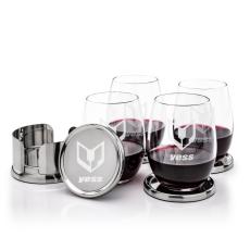 Eleganza Crystal Coaster & Glass Duo - Barware
