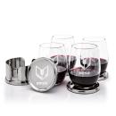 Eleganza Crystal Coaster & Glass Duo