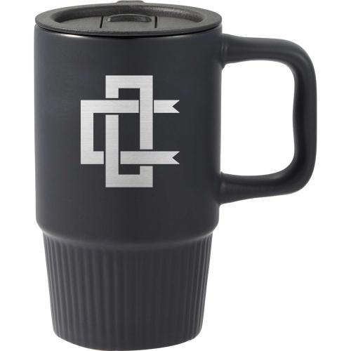 Drinkware - Mugs - BrewGuard 13oz Lined Ceramic Mug w/ Lid