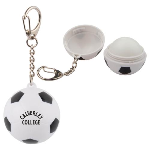 Health & Wellness - Lip Balm - SunKick Vanilla Soccer Lip Shield Keychain