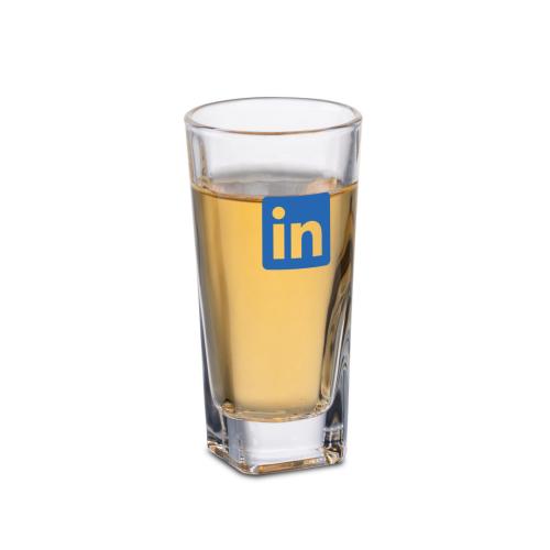 Drinkware - Barware - Shot Glasses - PrismPour 2oz Etched Shot Glass