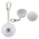 EcoShield SPF 15 Golf Ball Lip Keychain