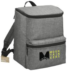 EcoChill 20-Can Recycled Backpack Cooler - Cooler Bags