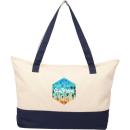 EcoChic Zip Tote - Navy Blue