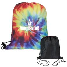 Vibrasplash Tie Dye Drawstring Sack - Backpacks