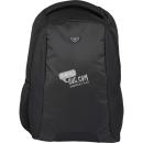 SmartTrek Pro Laptop Backpack - Embroidered Black