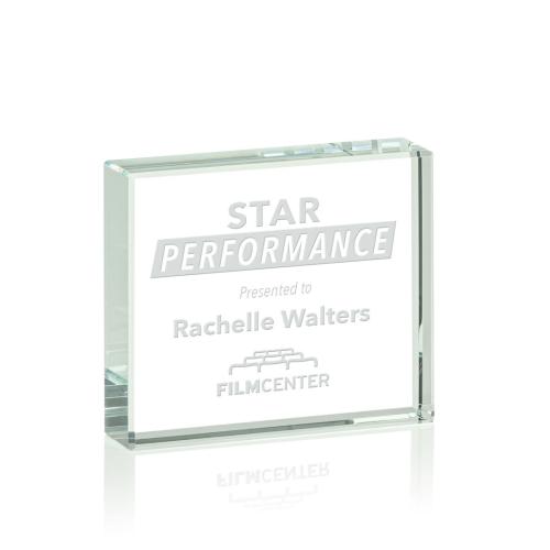 Desk & Office - Paperweights - LumiCrystal Rectangular Paperweight