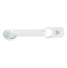 MeasureMaster White Spoon Quartet Set - Utensiles