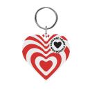 HeartLink Acrylic Key Tag Charm