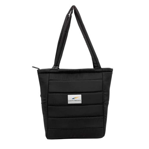 Bags - Backpacks - Otaria&trade; Puffy Recycled Tote Bag, Patch - Full Color
