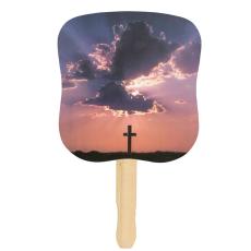 Heavenly Breeze Cross Hand Fan - New Additions
