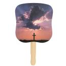 Heavenly Breeze Cross Hand Fan