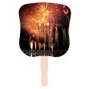 SparkleBreeze Fireworks Hand Fan