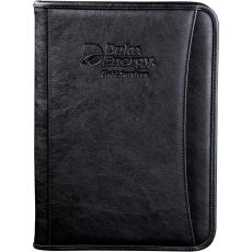 FSC® Mix Executive DuraHyde Zippered Padfolio - Padfolios