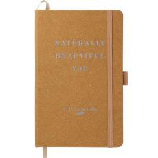 FSC&reg; Mix 5.5" x 8.5" Recycled Leather Bound Journa - Journals & Notebooks