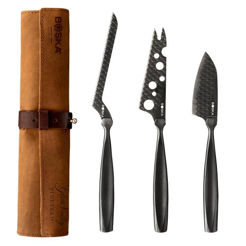Home & Kitchen - Utensiles - SleekSlice Gourmet Cheese Knife Trio