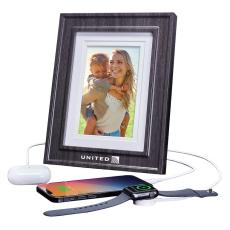 iHome Picture Frame with 3 USB Chargers - Home & Kitchen