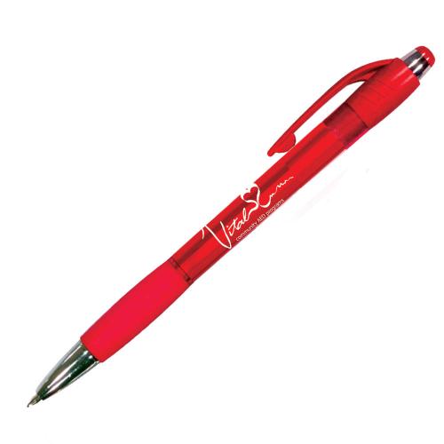 Occasions - Breast Cancer Awareness - Carnivale Chrome Grip Pen