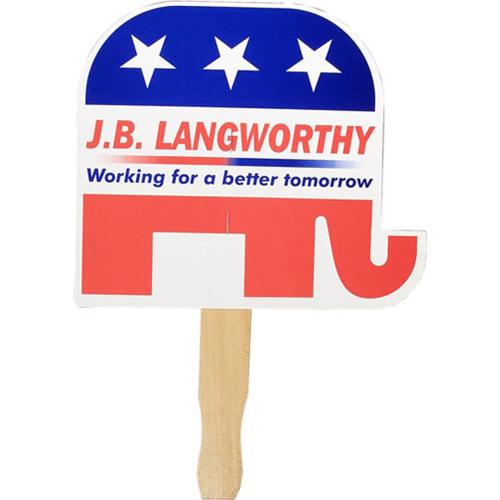 Toys & Novelties - PatriotBreeze Full-Color Hand Fan