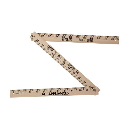 Auto & Tools - Rulers - TriFold Precision Yardstick - Natural Finish