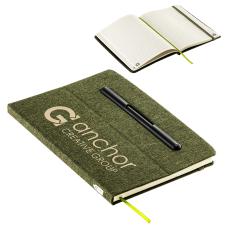 Boardroom Hardcover Journal with Built-In Phone Stand and Pen - Journals & Notebooks