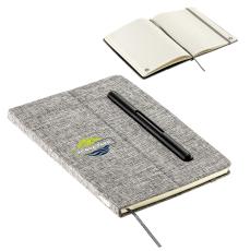 Boardroom Hardcover Journal with Built-In Phone Stand and Pen - Desk & Office