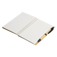 EcoSpiral Bamboo Note & Flag Set - Sticky Notes