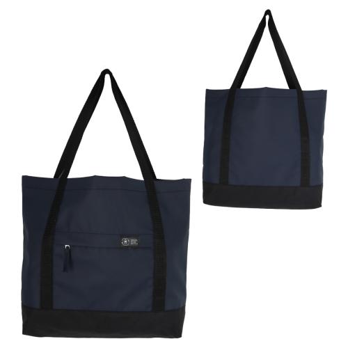 Bags - Tote Bags - EcoWave Navy Recycled Nylon Tote