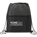 BreezeGrid Dual Pocket Drawstring Bag