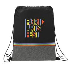 EcoSplash Rainbow Drawstring Bag - Drawstring Bags
