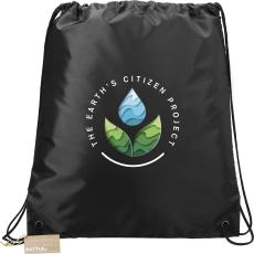 EccoCycle Recycled Drawstring Bag - Drawstring Bags