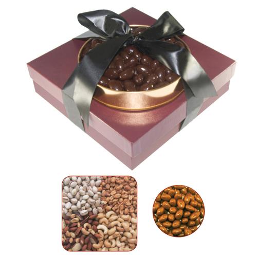 Food & Candy - Chocolate - Deluxe Nutty Elegance Gift Tower