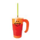 Orange to Tropical Red