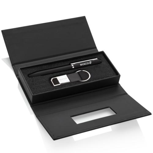 Pens & Writing - Gift sets - Elegance Trio Pen & Keyring Set in Luxe Box