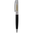 Sheaffer&reg; 300 Glossy Chrome Black Ballpoint