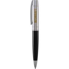 Sheaffer&reg; 300 Glossy Chrome Black Ballpoint - Pens & Writing